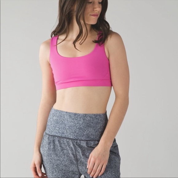Lululemon Special Edition Pink Energy Bra Exhale 4 - Picture 2 of 9
